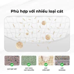 [Tặng Thảm] Nhà Vệ Sinh Lớn Cho Mèo, Máy Vệ Sinh, Dọn Phân Mèo HELIPET OPEN TOP — ảnh 6