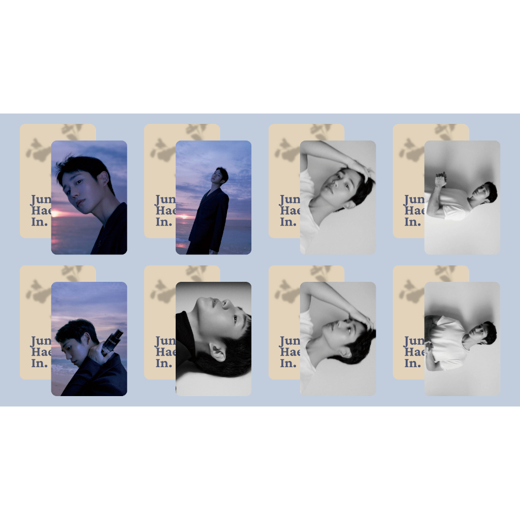 set card bo góc diễn viên Jung Hae In "Snowdrop-D.P"