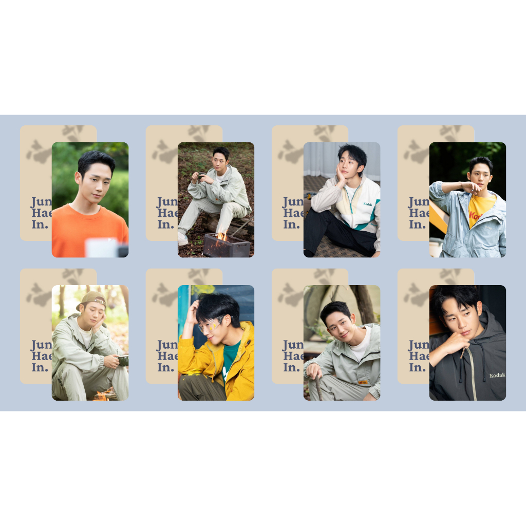 set card bo góc diễn viên Jung Hae In "Snowdrop-D.P"