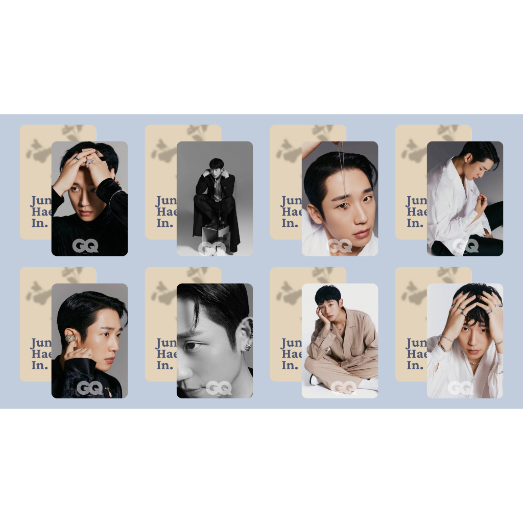 set card bo góc diễn viên Jung Hae In "Snowdrop-D.P"