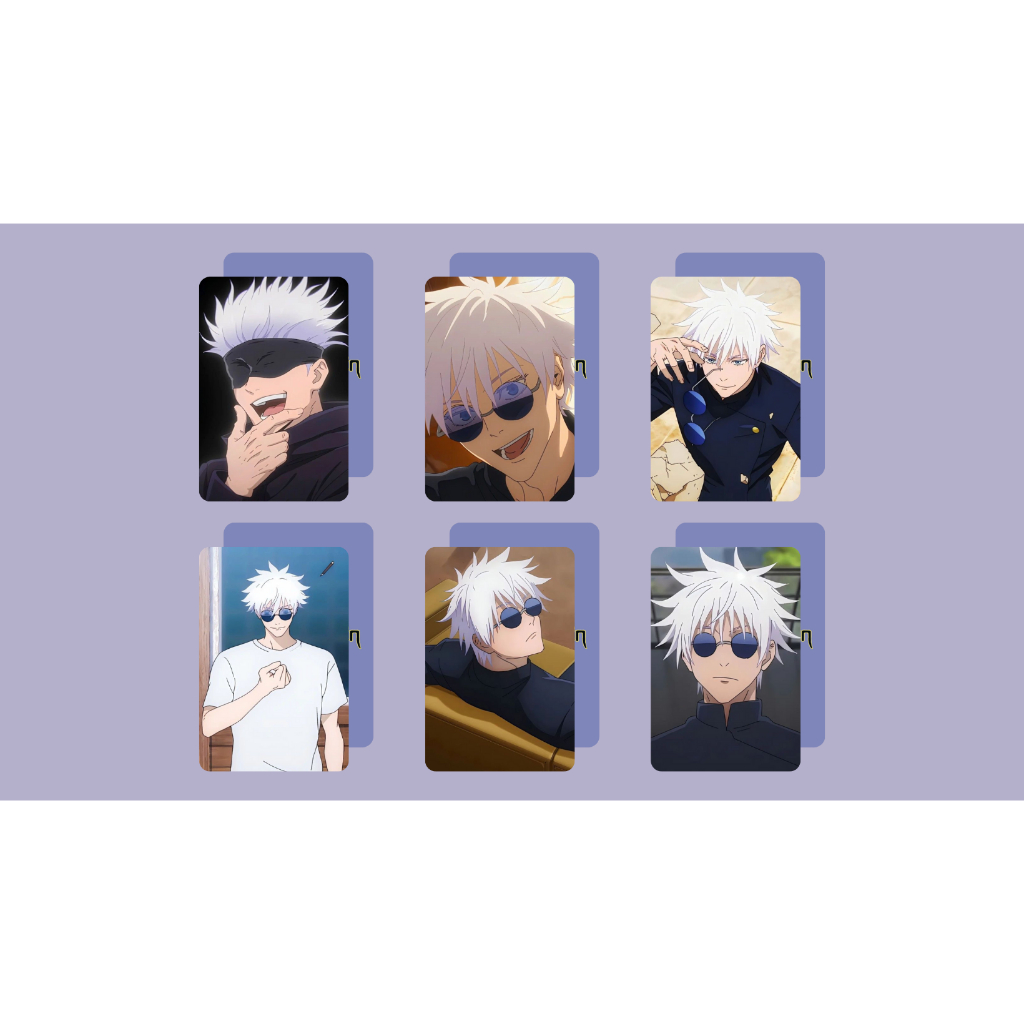 set card bo góc Gojo Satoru- Jujutsu Kaisen- Chú Thuật Hồi Chiến