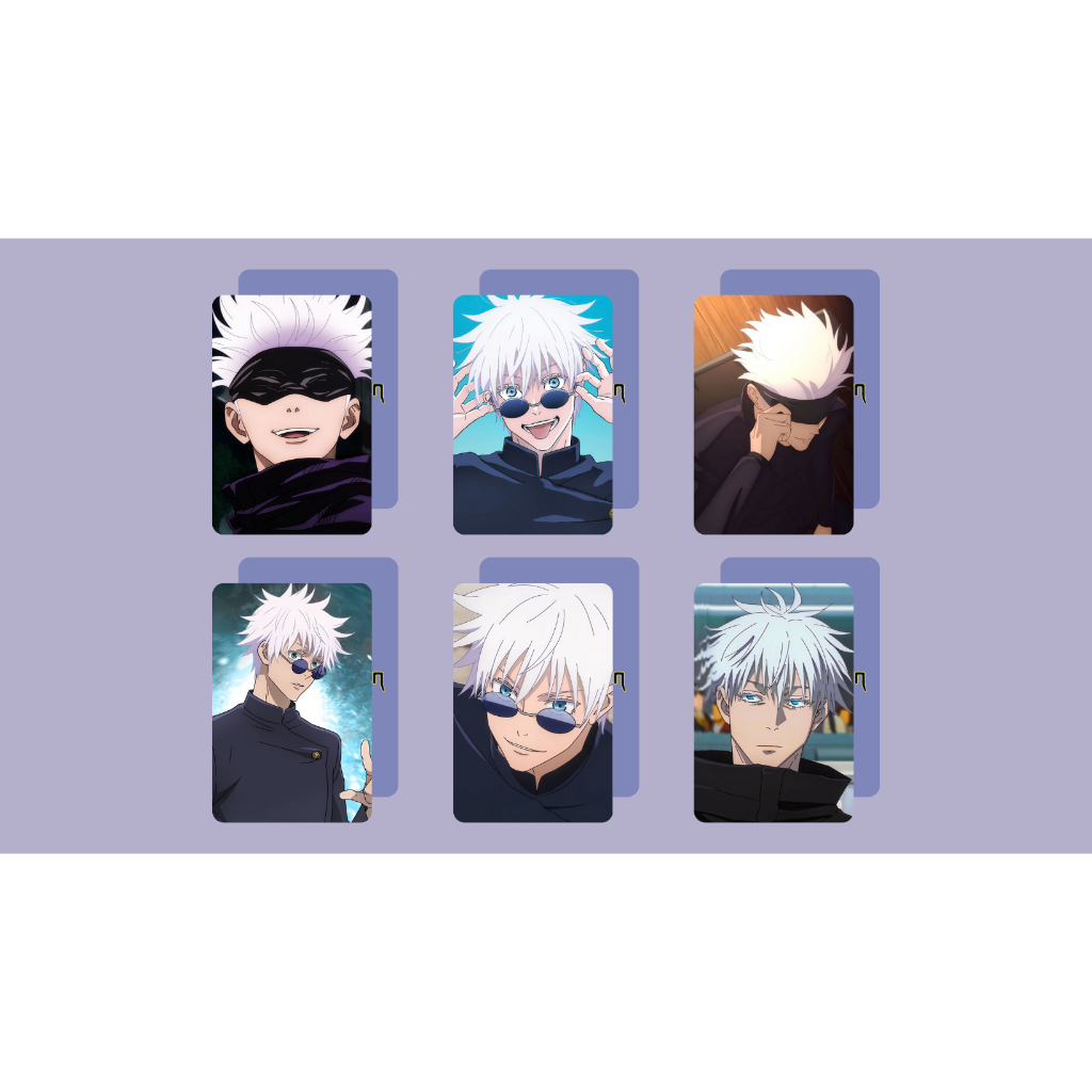 set card bo góc Gojo Satoru- Jujutsu Kaisen- Chú Thuật Hồi Chiến