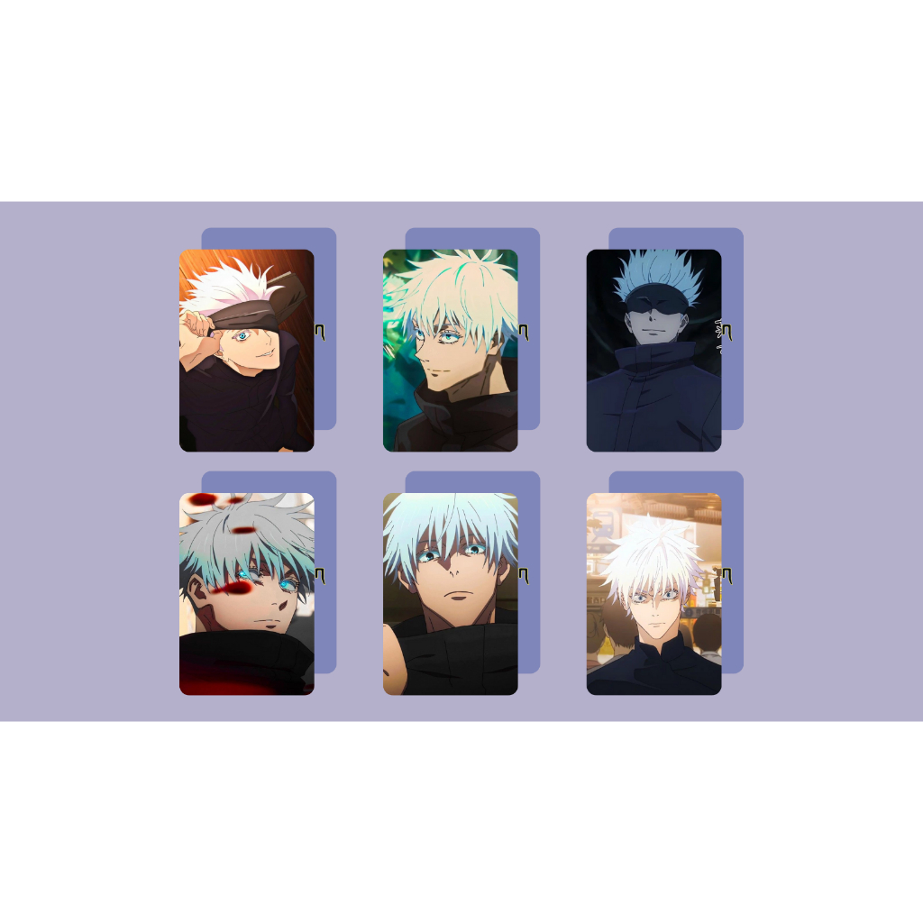 set card bo góc Gojo Satoru- Jujutsu Kaisen- Chú Thuật Hồi Chiến