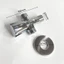 Van chia nước, van khóa nước, giảm áp chữ T hiệu RANCO chất liệu đồng mạ Chrome siêu bền KT - 922