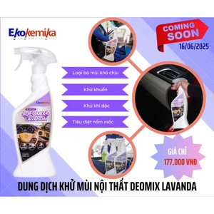 Dung dịch khử mùi nội thất Deo Mix Lavanda thương hiệu Ekokemika 600ml