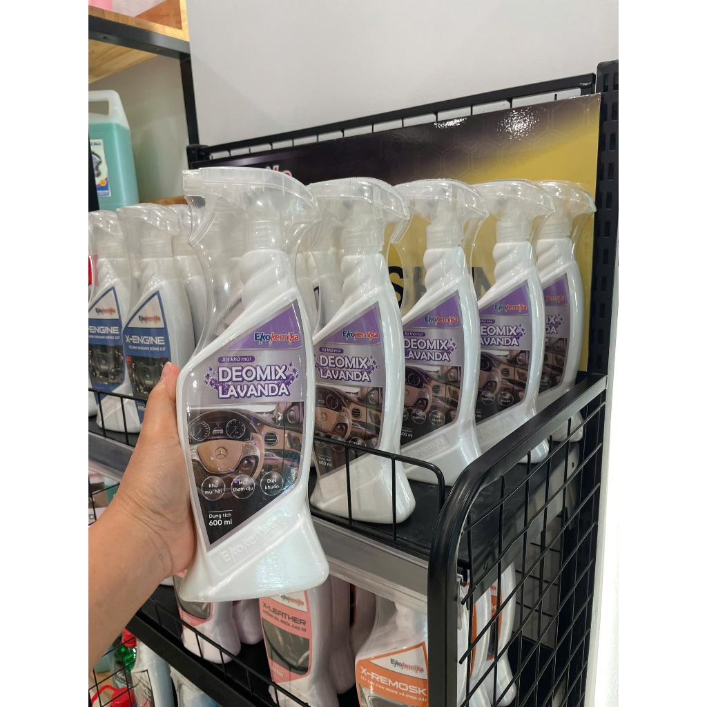 Dung dịch khử mùi nội thất Deo Mix Lavanda thương hiệu Ekokemika 600ml