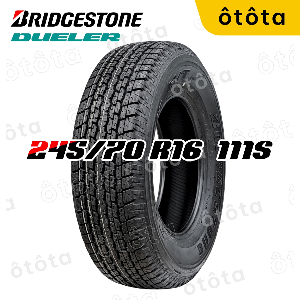 Lốp ô tô Bridgestone 245/70 R16 111S Dueler D840 TL – Chính Hãng BH 7 ...