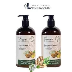 Cặp gội xả PROSEE PS12/PC12 500ml – Giúp tóc sạch gàu mềm mượt