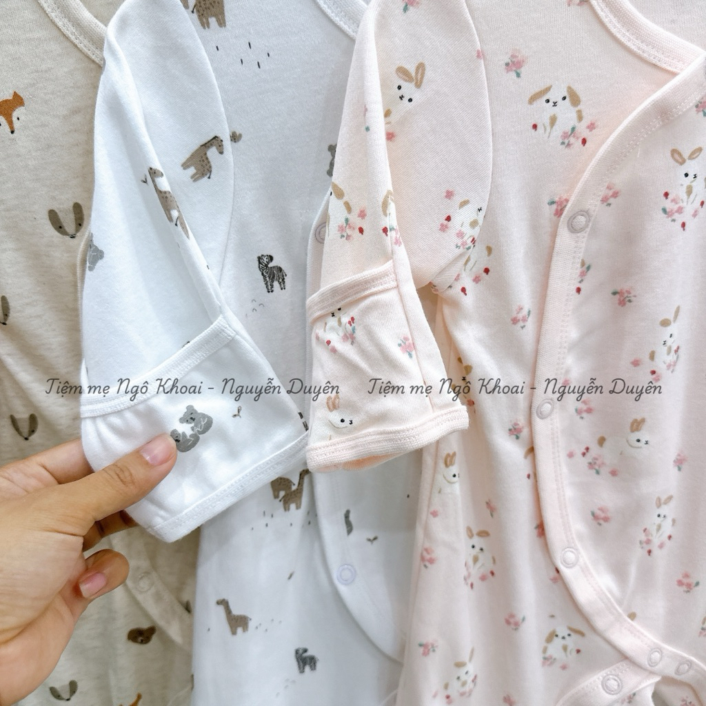 [MD09] H&M SIZE 3-12kg SLEEP SUIT HỞ BÀN XUẤT XỊN CHO BÉ YÊU