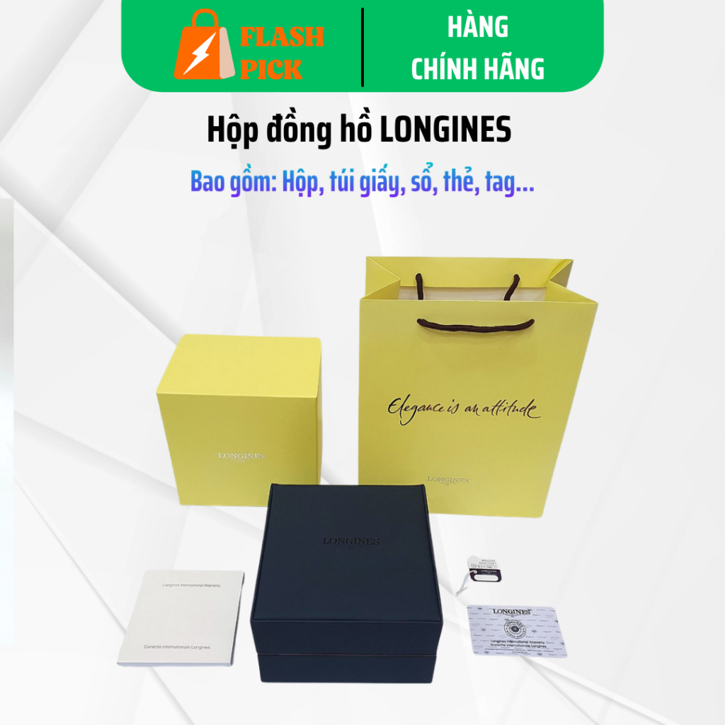 Flash Pick hộp đồng hồ  LONGINES fullbox