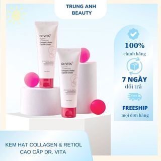 KEM HẠT COLLAGEN & RETIOL CAO CẤP DR. VITA 80ml Hàn Quốc