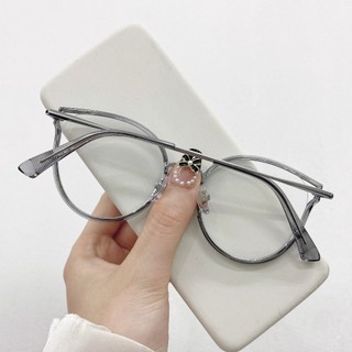 Gọng Kính Cận Nam Nữ, Gọng Kim Loại Mắt Mèo Thời Trang Phong Cách Hàn Quốc Tr 23091