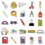 Set 60 Sticker Văn Phòng Phẩm Dụng Cụ Học Tập Chống Nước Dán Laptop Vali Sổ Tay