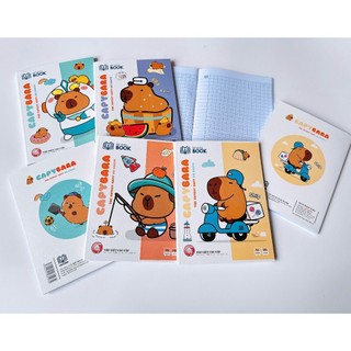 TÂN HƯNG - Tập vở 4 Ô LY / 5 Ô LY Định Lượng 100gsm Láng mịn Tự chọn Bìa Hoạt Hình Dễ Thương 🌸 mã Capybara Siêu Đáng yêu