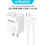 Bộ Sạc Nhanh 30W /20W Basefast GaN Cho X/Xs/11/12/13/14Prm Chống Quá Tải điện