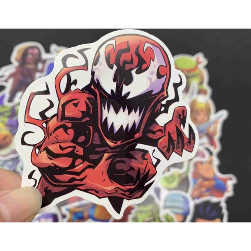 60 sticker Marvel và DC Siêu Anh Hùng Người Nhện DIY Sáng Tạo Điện Thoại / Động Cơ / Xe Hơi Dán Nhà Decal Dán