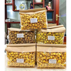 Bắp Rang Bơ Mỹ - Giòn Ngon, Đủ Vị, Hạt To Tròn Đều - Túi 100g/300g/500g Đóng Sẵn