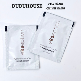 Sample serum Ekseption Hyaluronic ZnPCA, B5, Niacin Mixlab Serum Giảm Mụn, Kiềm Dầu 4ml Duduhouse