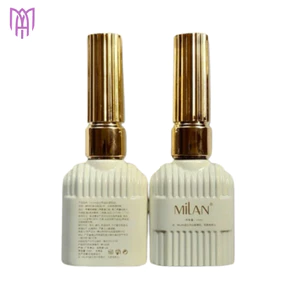 Sơn Gel Mắt Mèo Kim Cương Milan - Trang Trí Móng, Tạo Hiệu Ứng - Ánh Trắng Bạc, Ổi Hồng 15ml