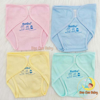 [COMBO 5] Tã dán sơ sinh bé trai gái cotton mềm Hotga/ SET 5 Tã dán em bé.