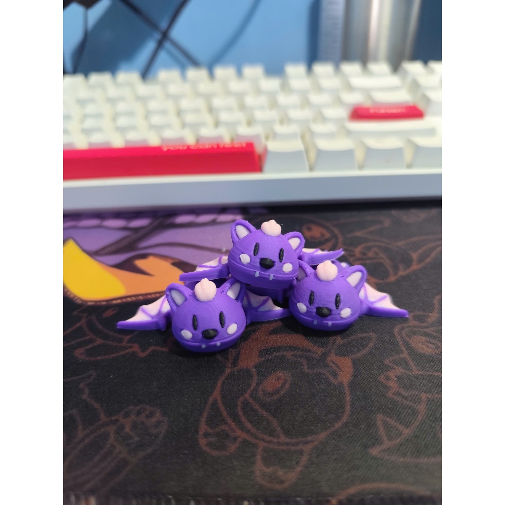 Đồ Chơi Móc Khóa In 3D Dơi Mini Siêu Dễ Thương