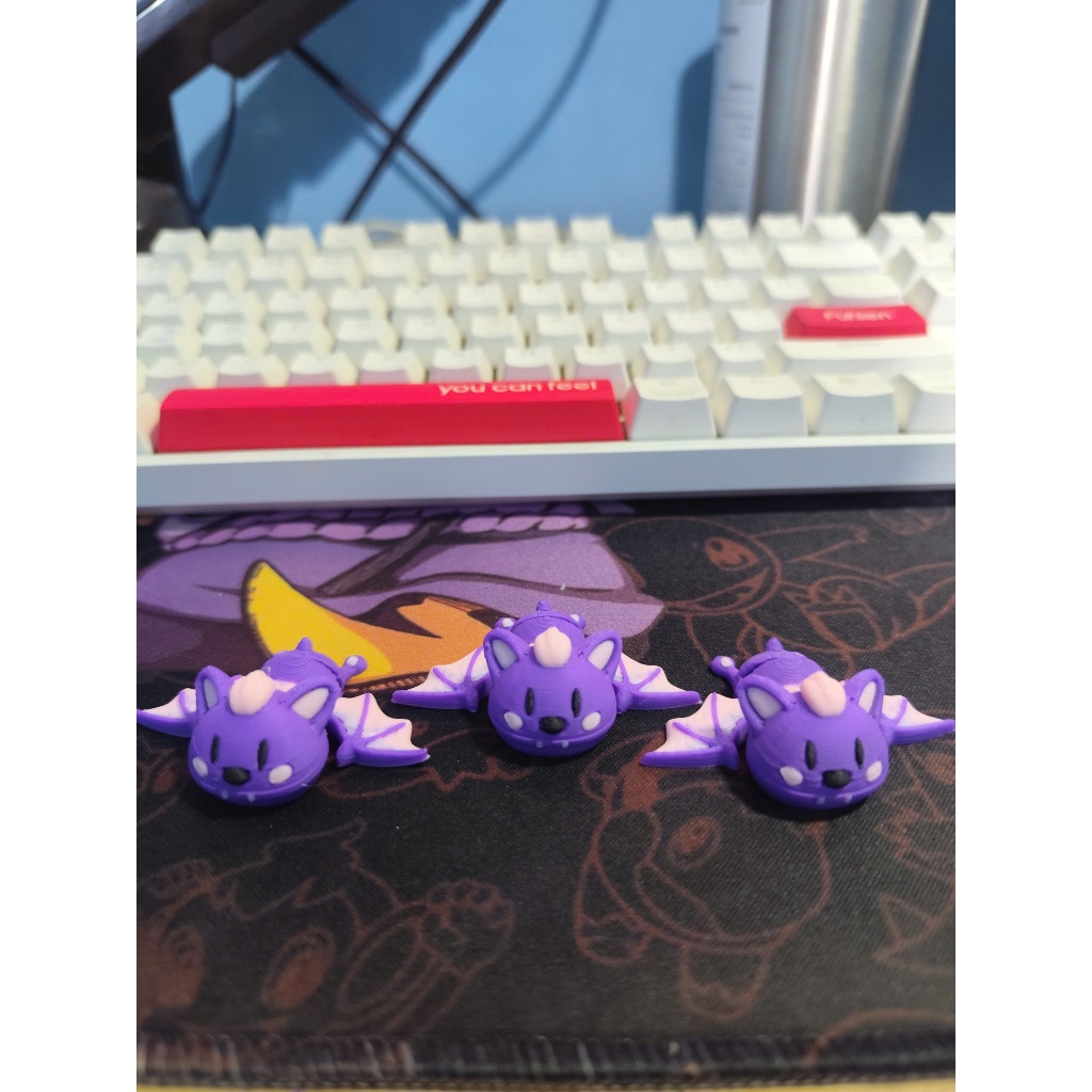 Đồ Chơi Móc Khóa In 3D Dơi Mini Siêu Dễ Thương