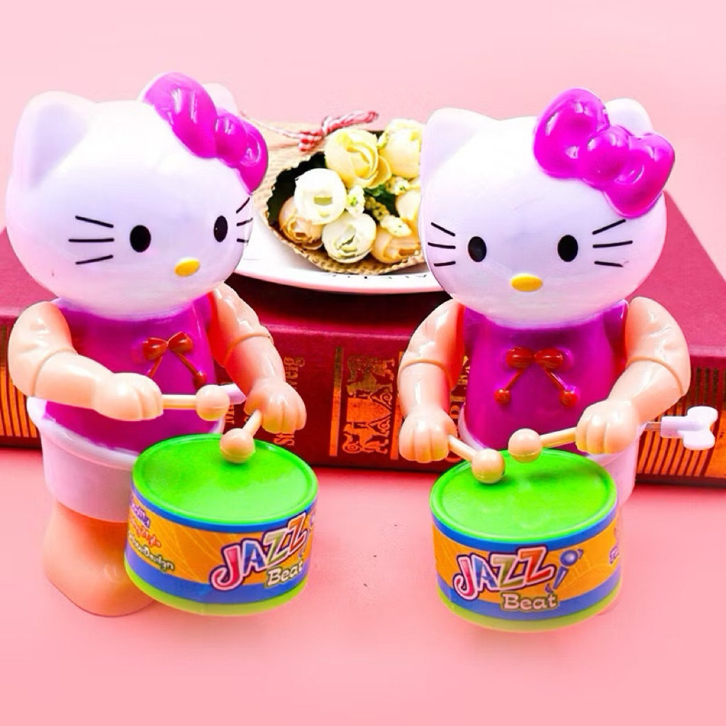 Đồ chơi cho bé thú, pikachu, kuromi, mèo tôm, gấu dâu, gõ trống giúp bé phát triển âm thanh và sự tập trung