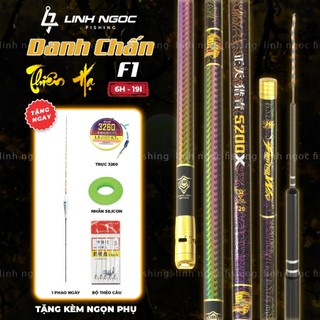 Cần Câu Tay Danh Chấn Thiên Hạ 6H 19i Chuyên Săn Hàng Tải Cá Lớn