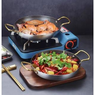 Chảo tổ ong chống dính 2Q Inox Cao Cấp KWAI vân tổ ong sâu lòng công nghệ Đức chảo vân tổ ong cao cấp chống dính an toàn