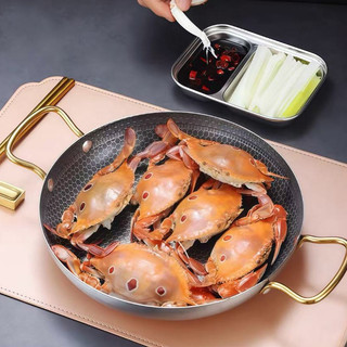 Chảo tổ ong chống dính 2Q Inox Cao Cấp KWAI vân tổ ong sâu lòng công nghệ Đức chảo vân tổ ong cao cấp chống dính an toàn