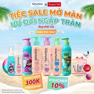 [Combo Cặp Đôi Hoàn Hảo] Gel Vệ Sinh Phụ Nữ và Dung Dịch Bé Gái Bimunica 250ml