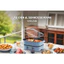 Nồi lẩu điện 2 ngăn dung tích 6L SUNHOUSE MAMA SHD4568, lẩu nướng riêng biệt, công suất lớn 2200W