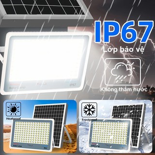 OOKAS Đèn năng lượng mặt trời 3500W，Đèn Led Chống Lóa Cao Cấp，IP67 chống thấm chất liệu nhôm