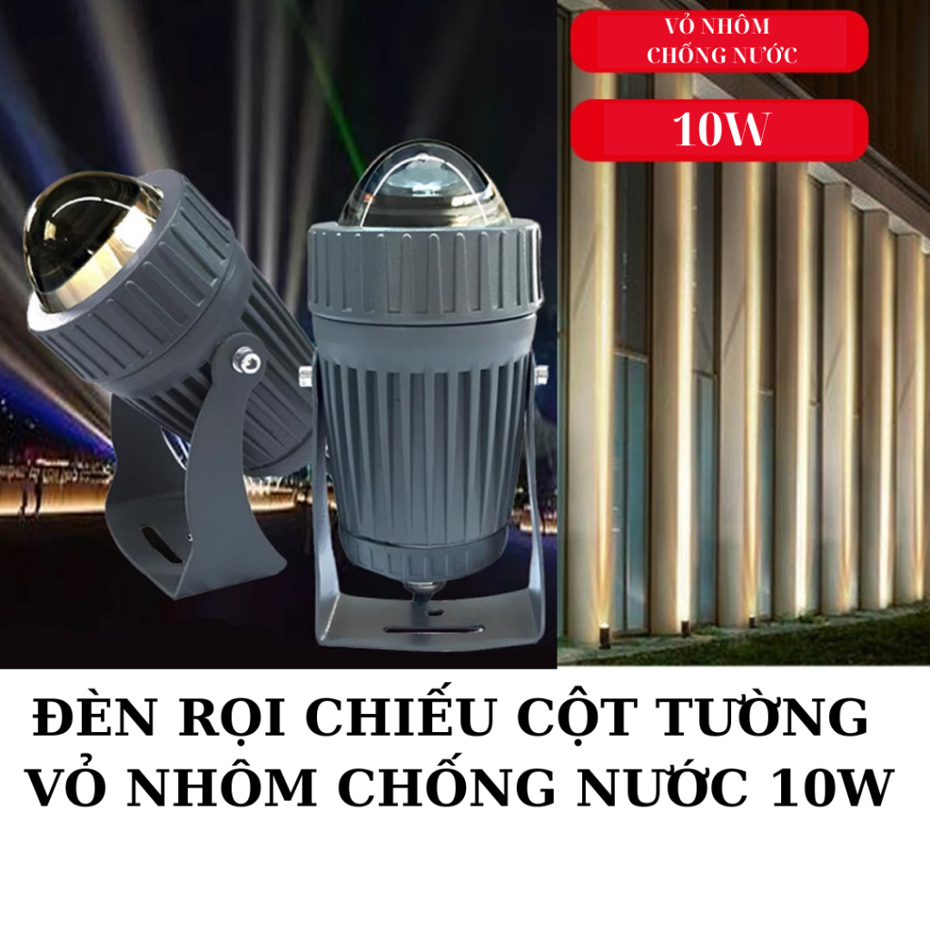 Đèn rọi cột con chuột chiếu tường nhà sân vườn ngoài trời kháng ngước ...