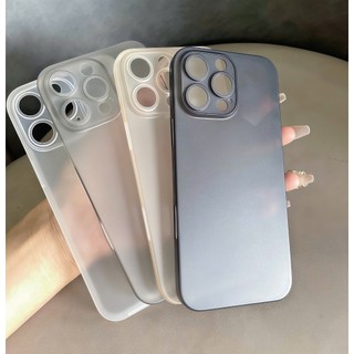 [L2] Ốp lụa nhám siêu mỏng chống bám vân chống ố bảo vệ camera dành cho ip 17 16 15 14 13 12 pro promax plus air