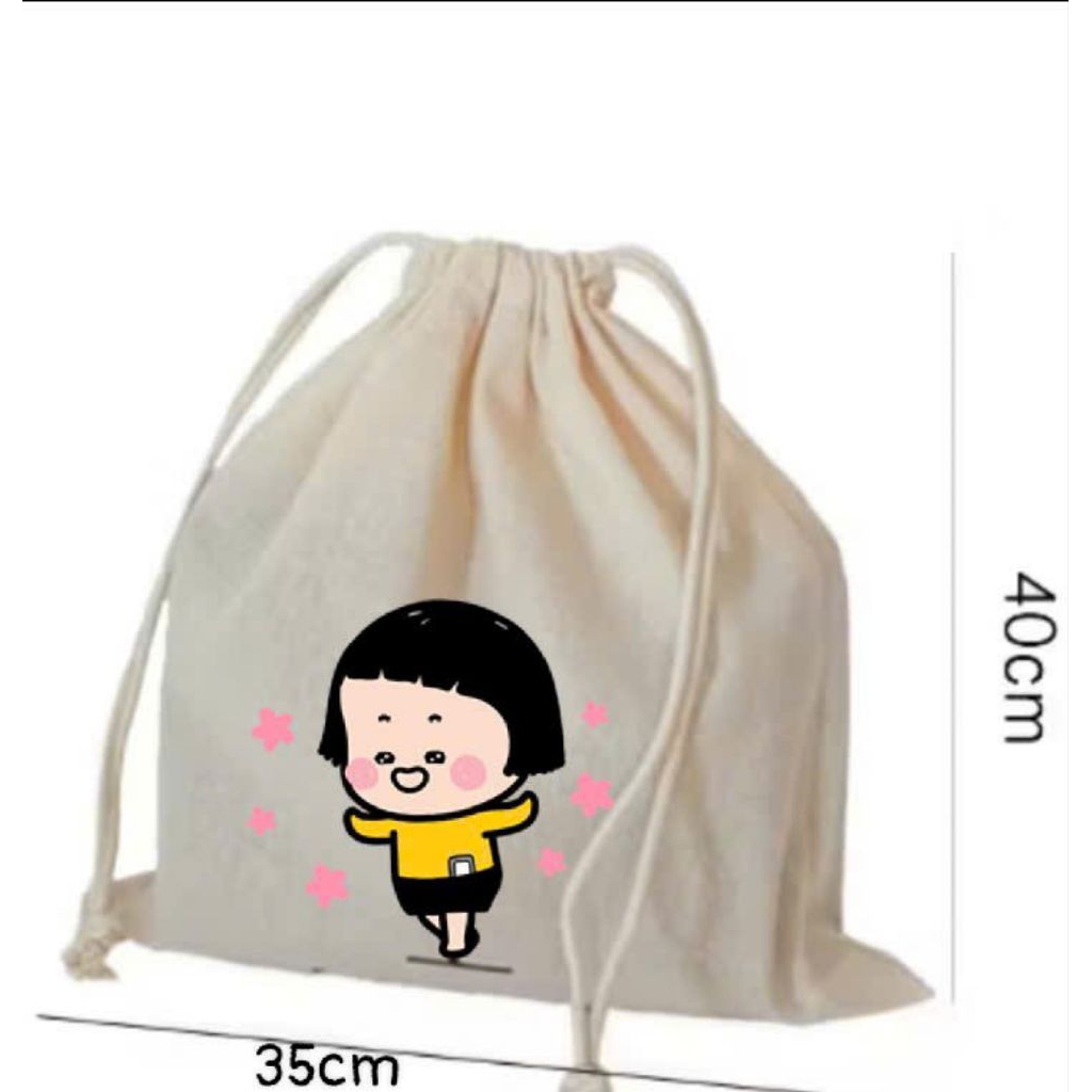 Túi vải rút dây size 35*40cm, tiện dụng | Shopee Việt Nam
