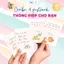 Combo 4 Card Thông Điệp Truyền Năng Lượng – Lời Nhắn Tích Cực, Dùng Làm Thiệp, Quà Tặng Bạn Bè