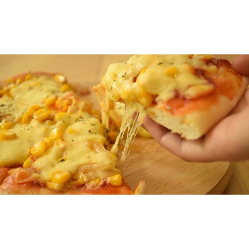 [Hỏa Tốc] Pizza Bò Bắp Phô Mai 16cm - Thực Phẩm Tiện Lợi - JP Mart