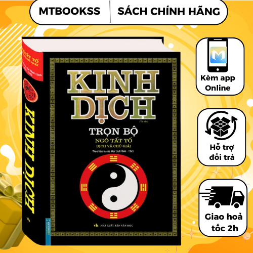 Sách - Kinh Dịch Trọn Bộ (Bìa Cứng)