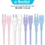 Cáp Sạc Nhanh 27W Basefast Silicone Cho 8-14PRM Type C to LN, Chống Quá Tải Nhiệt
