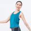 Áo Tanktop Nữ Tập Gym yoga ICADO AT3, Áo Ba Lỗ Thể Thao Basic thế giới đồ tập
