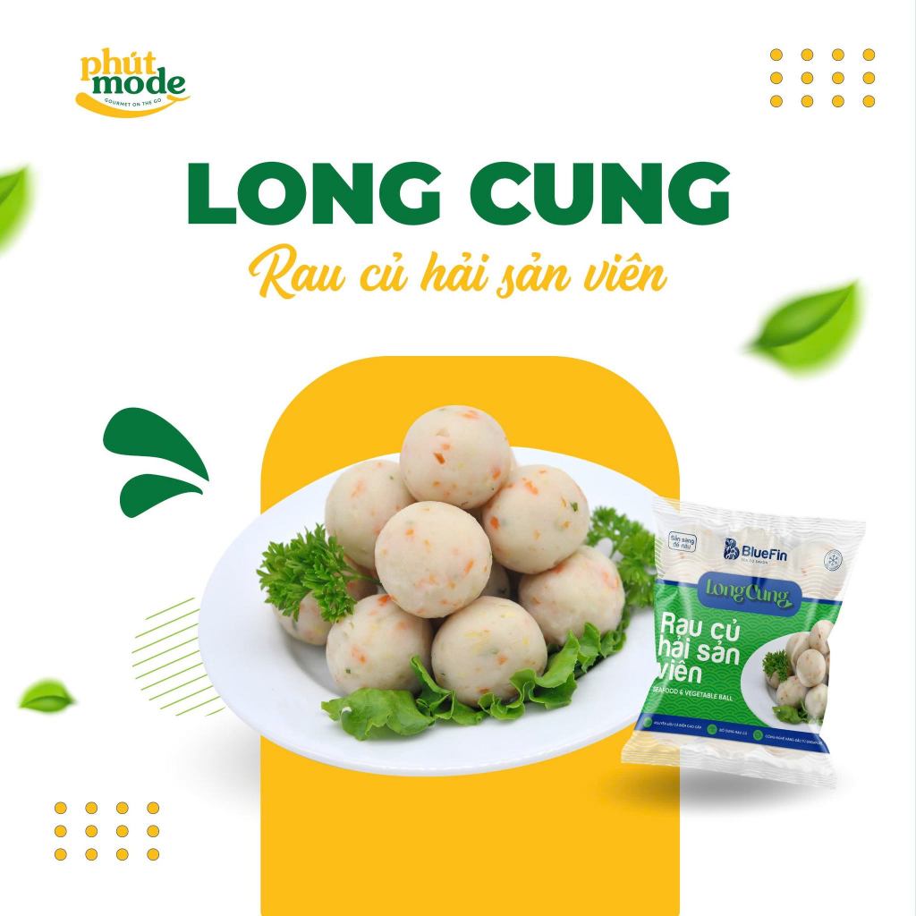 Viên Thả Lẩu BLUEFIN 200g Các Loại - Thả lẩu, Chiên, Luộc, Tiện lợi