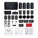 Bộ Micro không dây Hollyland LARK MAX 2 Combo 4-Person Version (Camera RX, USB-C RX) Space Gray — ảnh 8