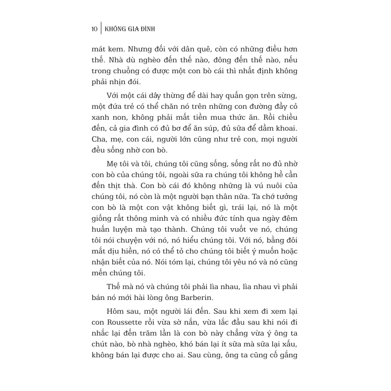 Sách - Không Gia Đình - Bìa Cứng