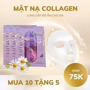 MẶT NẠ COLLAGEN CẤP ẨM, DƯỠNG SÁNG DA