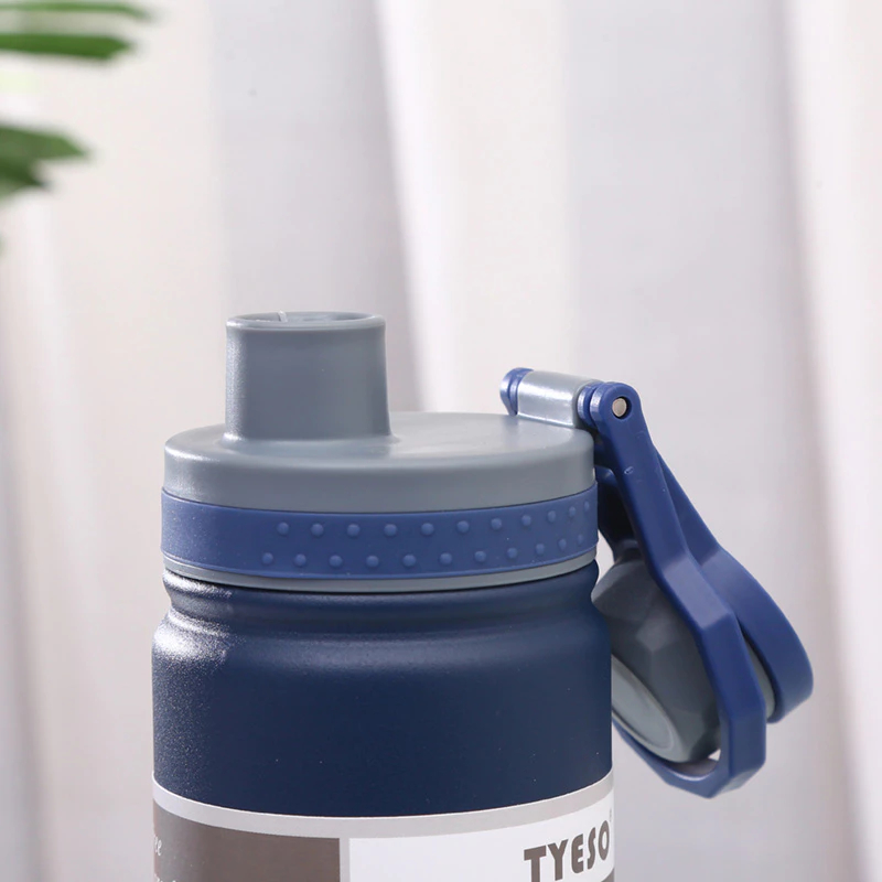 Bình nước giữ nhiệt khắc tên Tyeso Revive 600ml, inox 304 cao cấp, phong cách thể thao | TS-8706B