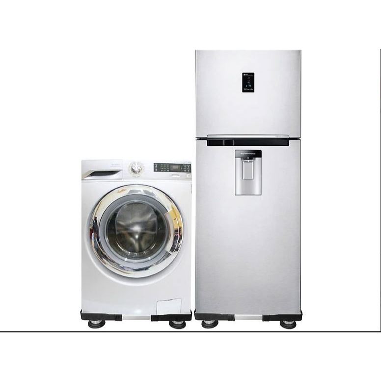 Chân đỡ đa năng máy giặt- Tủ lạnh CTL thanh inox 201 siêu bền, chắc chắn