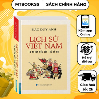 Sách - Lịch Sử Việt Nam Từ Nguồn Gốc Đến Thế Kỷ XIX - bìa cứng