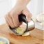 Combo 3 cái Dụng cụ dập tỏi, ép tỏi, nghiền tỏi inox, dụng cụ nghiền tỏi bằng thép không gỉ