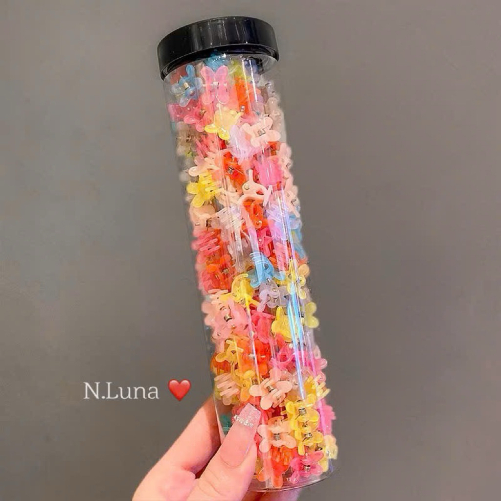 HỘP 100 CHIẾC KẸP TÓC CÀNG CUA LOẠI NHỎ